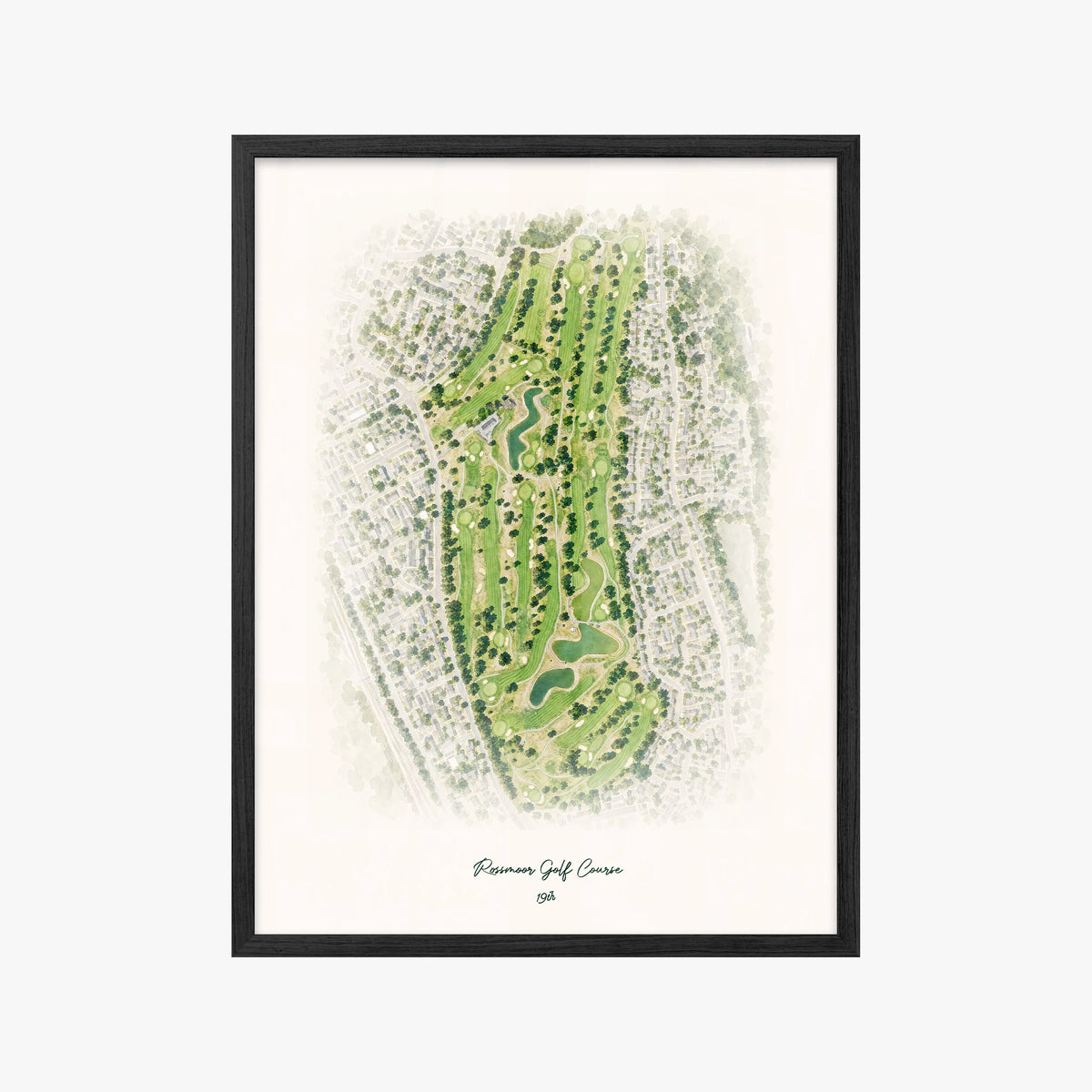 Rossmoor Golf Course black frame