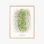 Rossmoor Golf Course wood frame
