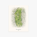 Rossmoor Golf Course printed artwork
