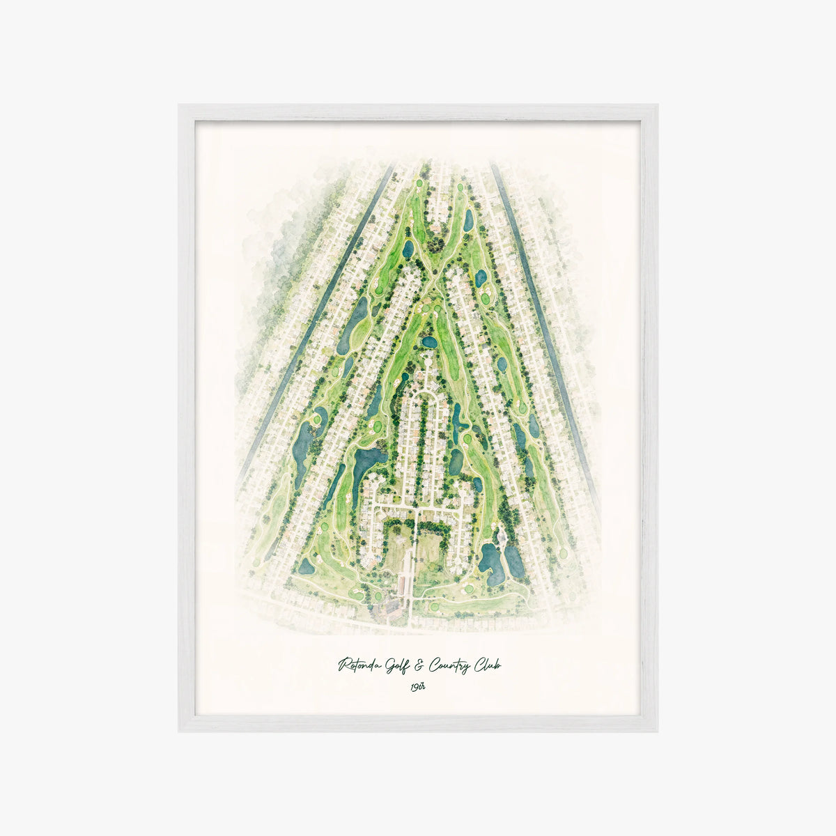 Rotonda Golf & Country Club white frame
