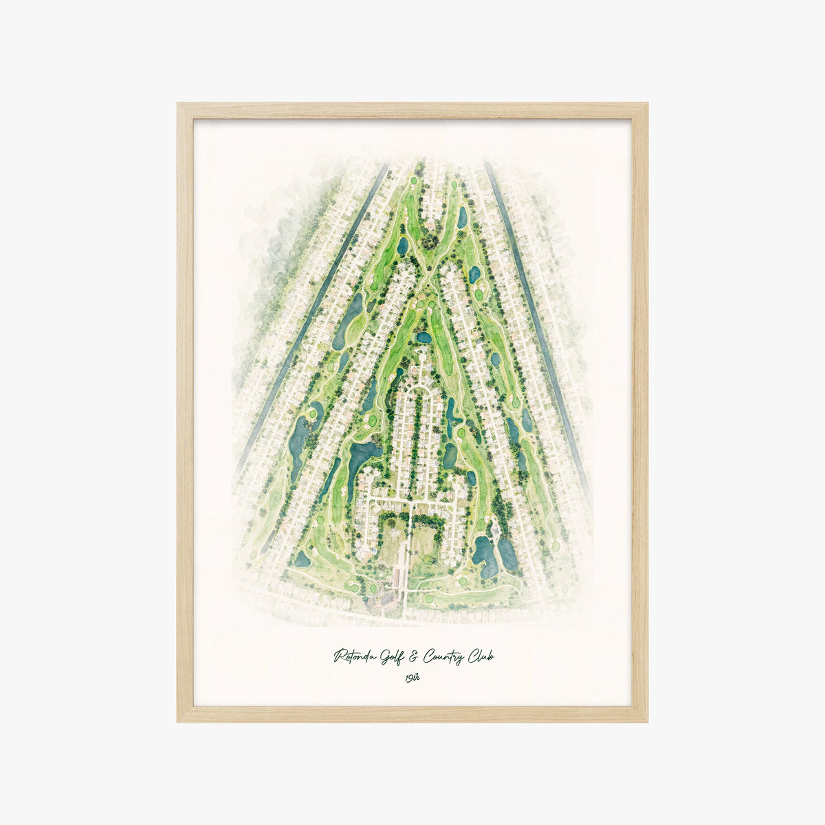 Rotonda Golf & Country Club wood frame