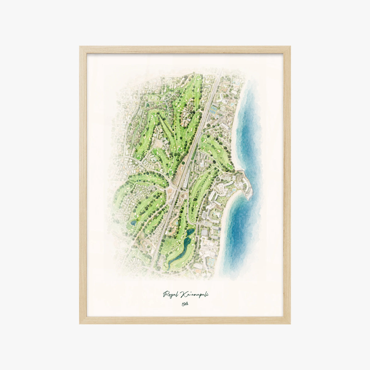 Royal Ka'anapali wood frame
