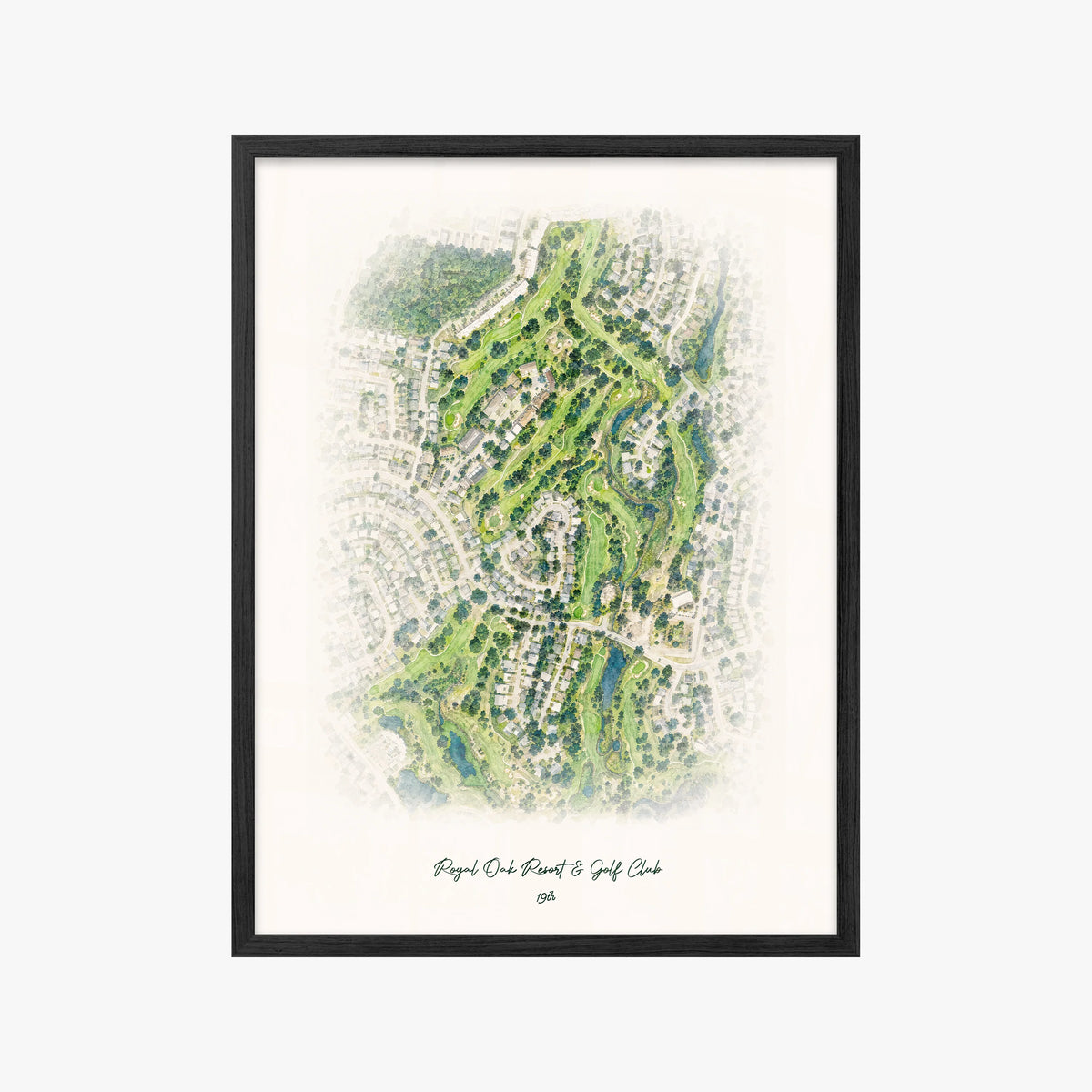 Royal Oak Resort & Golf Club black frame