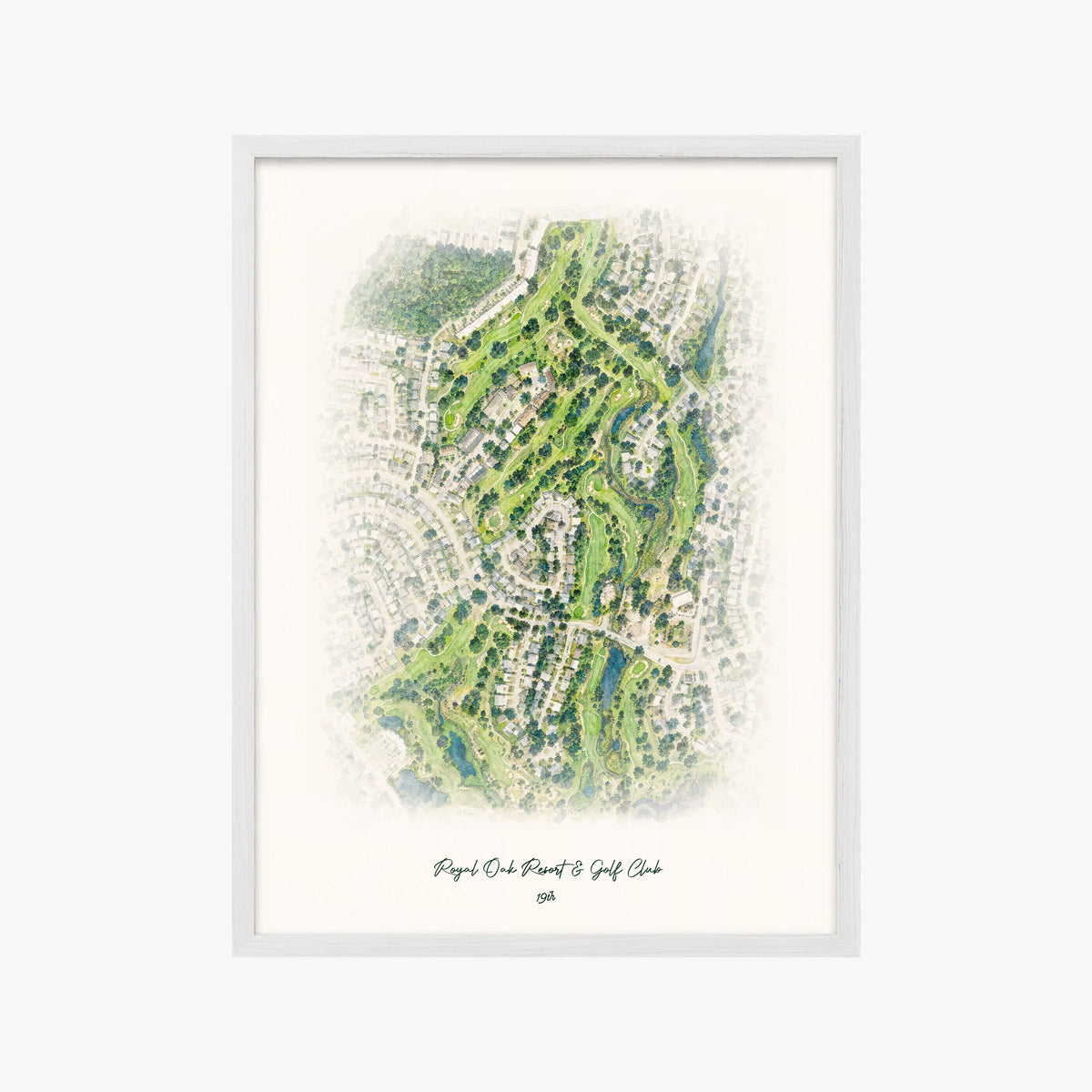 Royal Oak Resort & Golf Club white frame