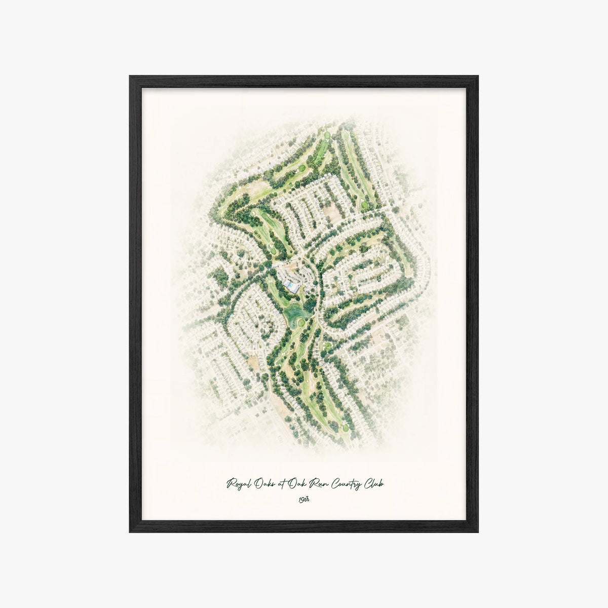 Royal Oaks at Oak Run Country Club black frame
