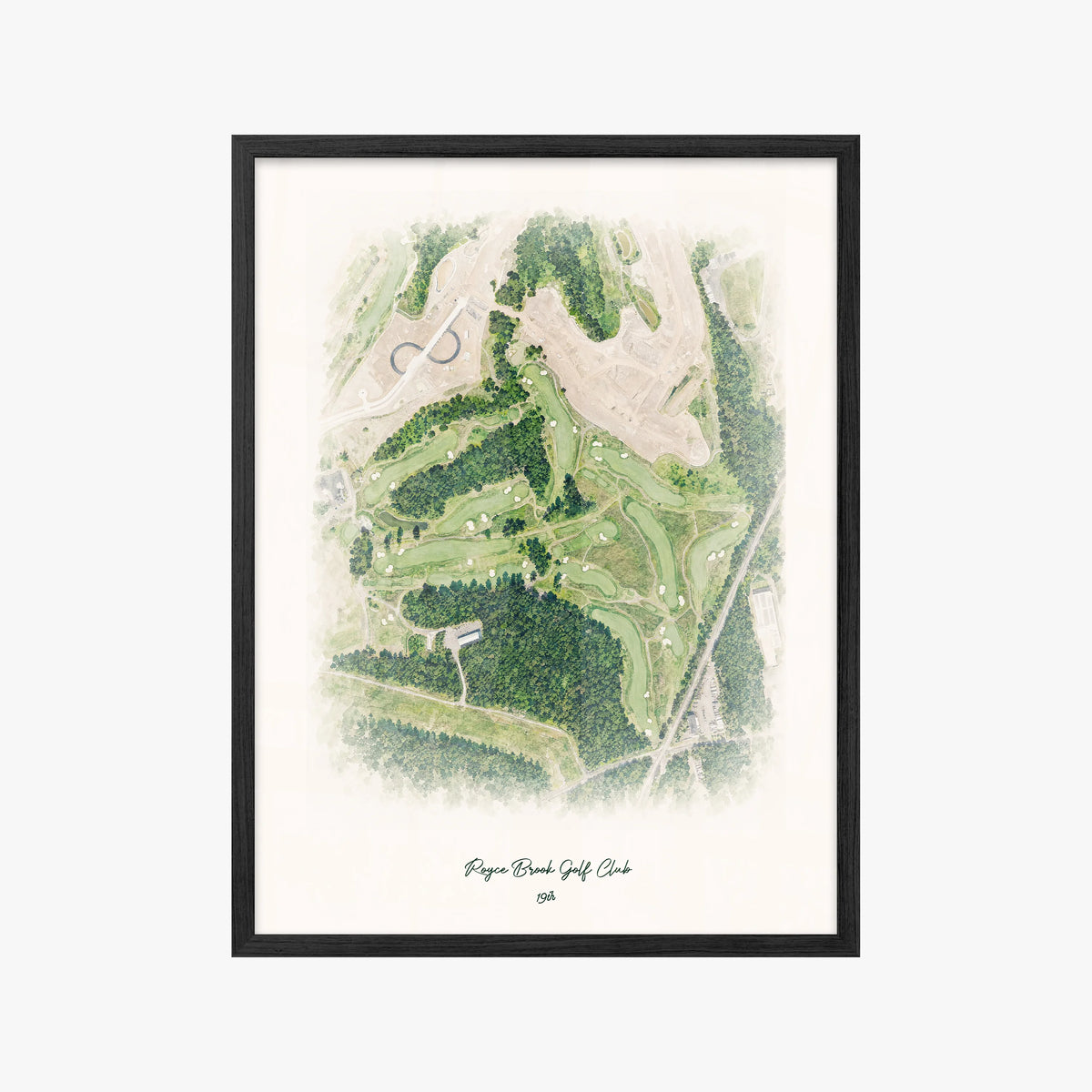 Royce Brook Golf Club black frame