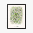 Ruby Hill Golf Club black frame