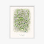 Ruby Hill Golf Club white frame