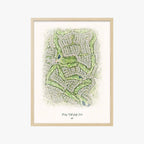 Ruby Hill Golf Club wood frame