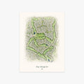 Ruby Hill Golf Club printed artwork