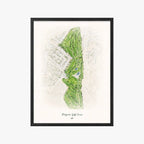 Rubyview Golf Course black frame