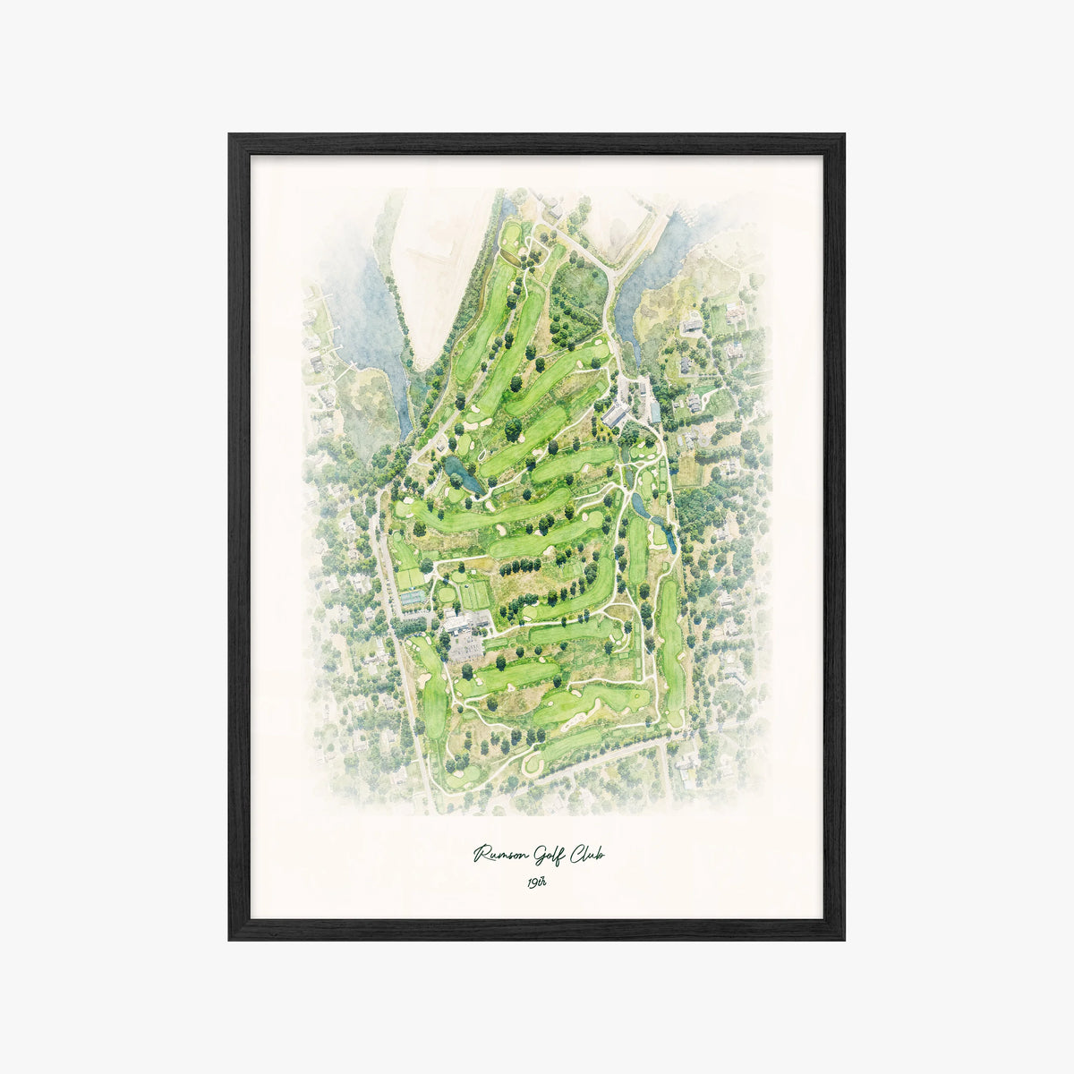 Rumson Golf Club black frame