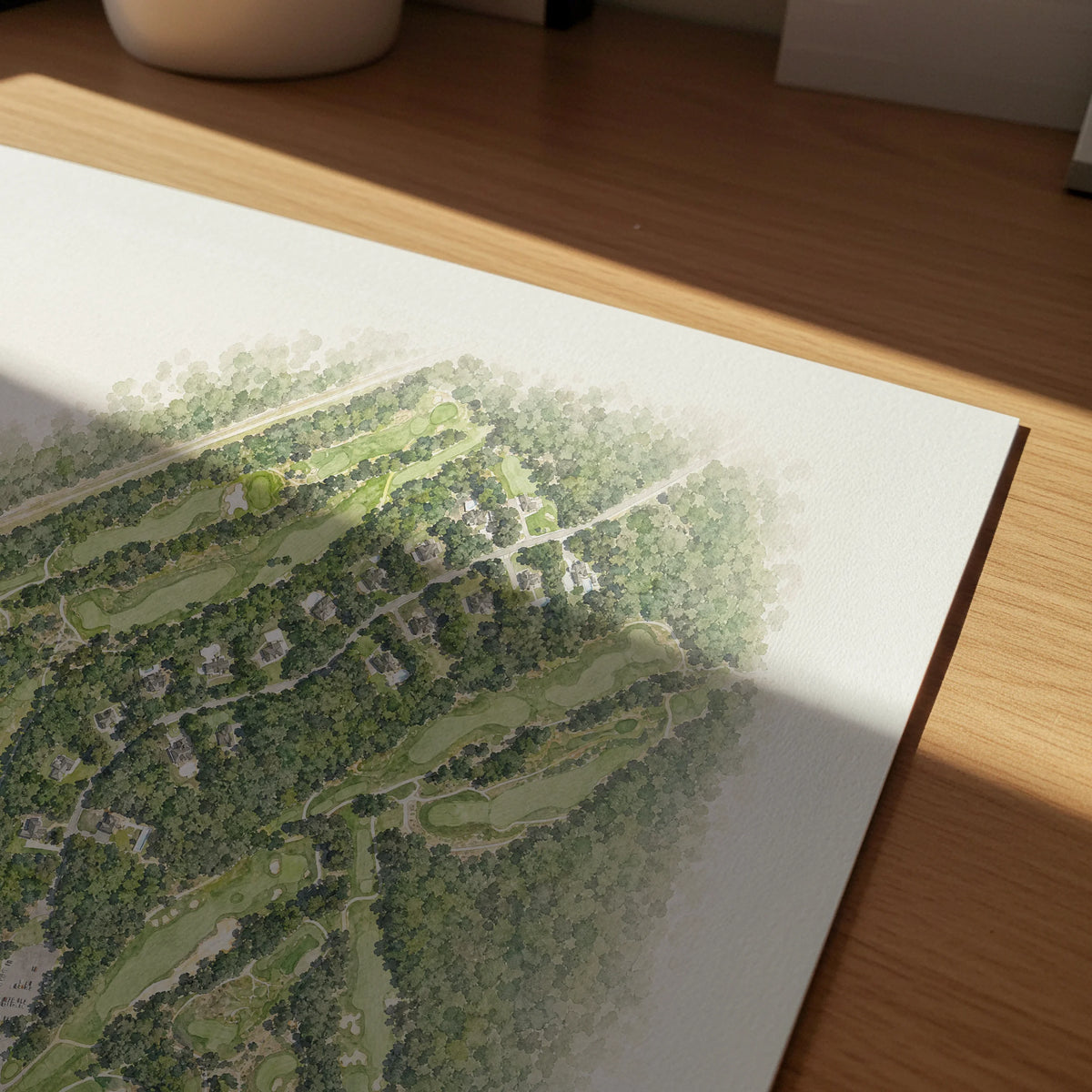 Running Deer Golf Club mockup 1