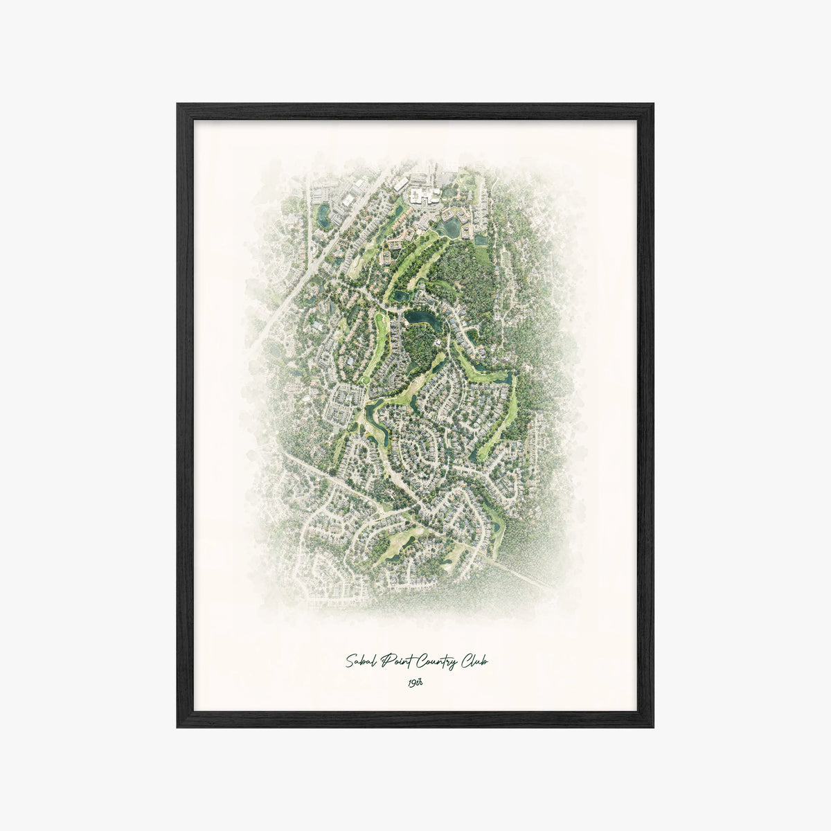 Sabal Point Country Club black frame