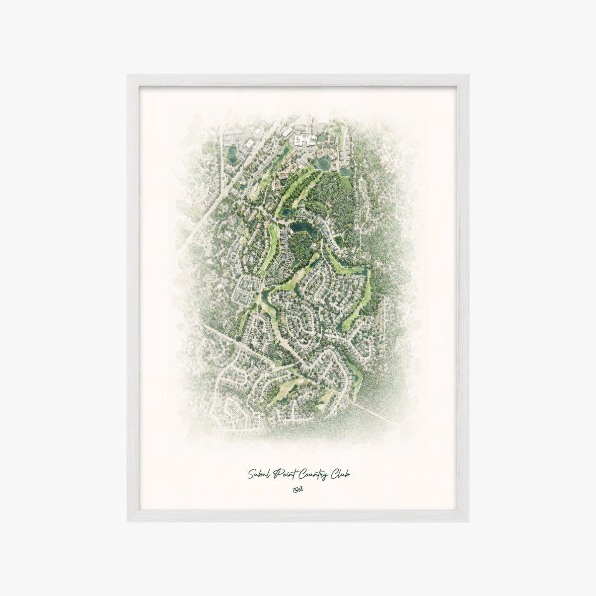 Sabal Point Country Club white frame