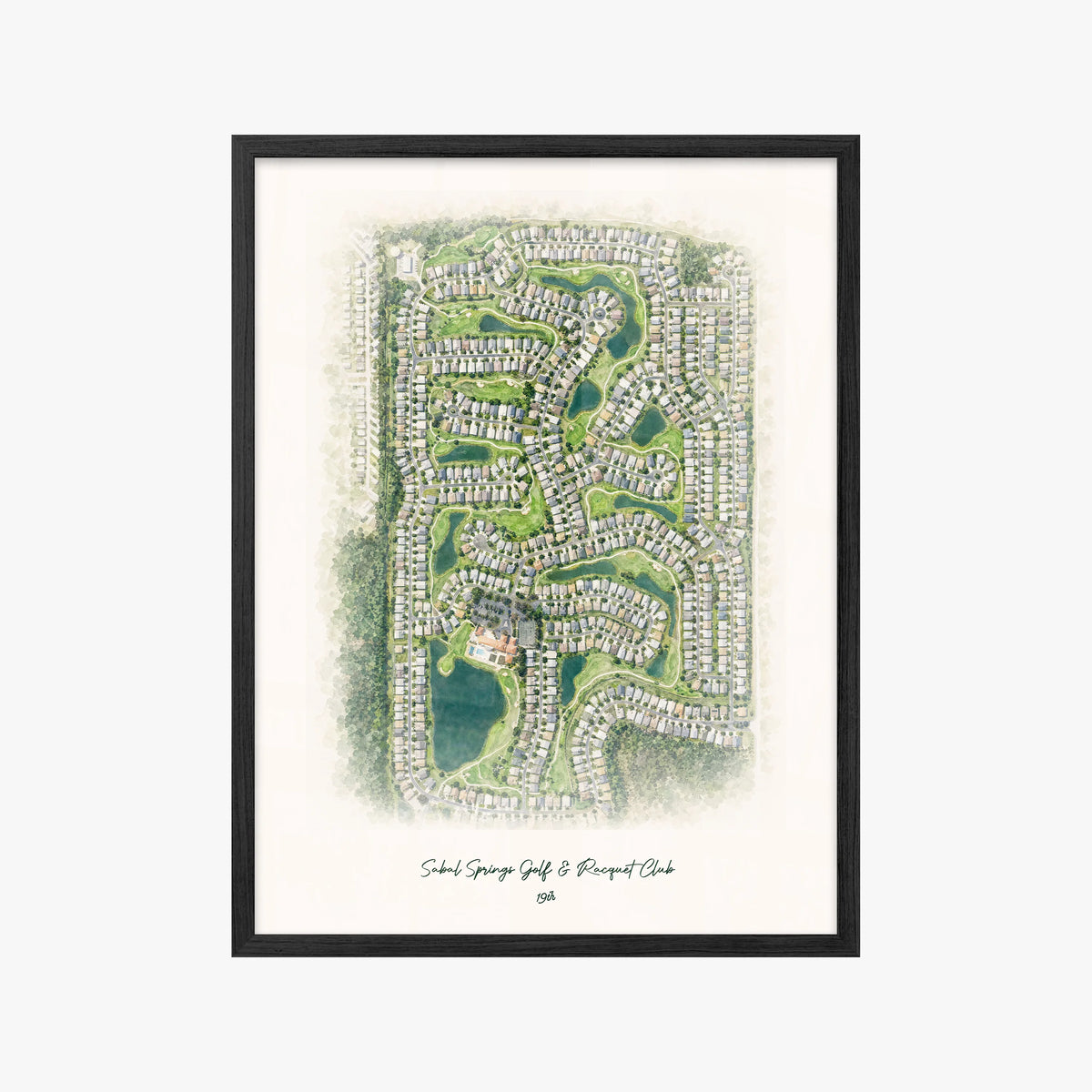 Sabal Springs Golf & Racquet Club black frame