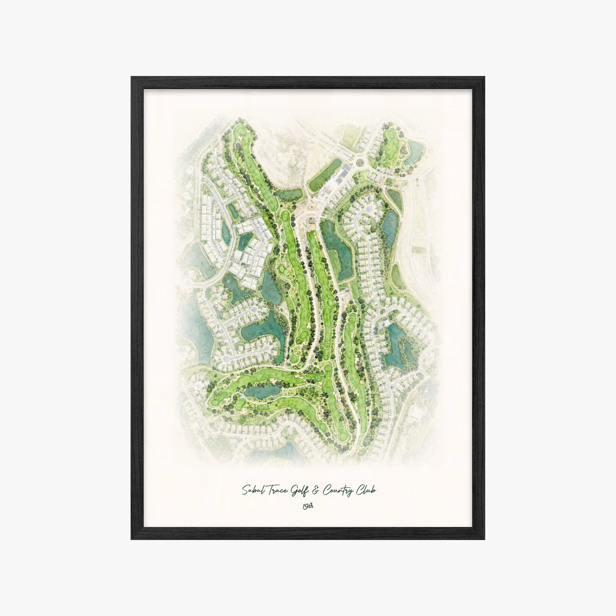 Sabal Trace Golf & Country Club black frame