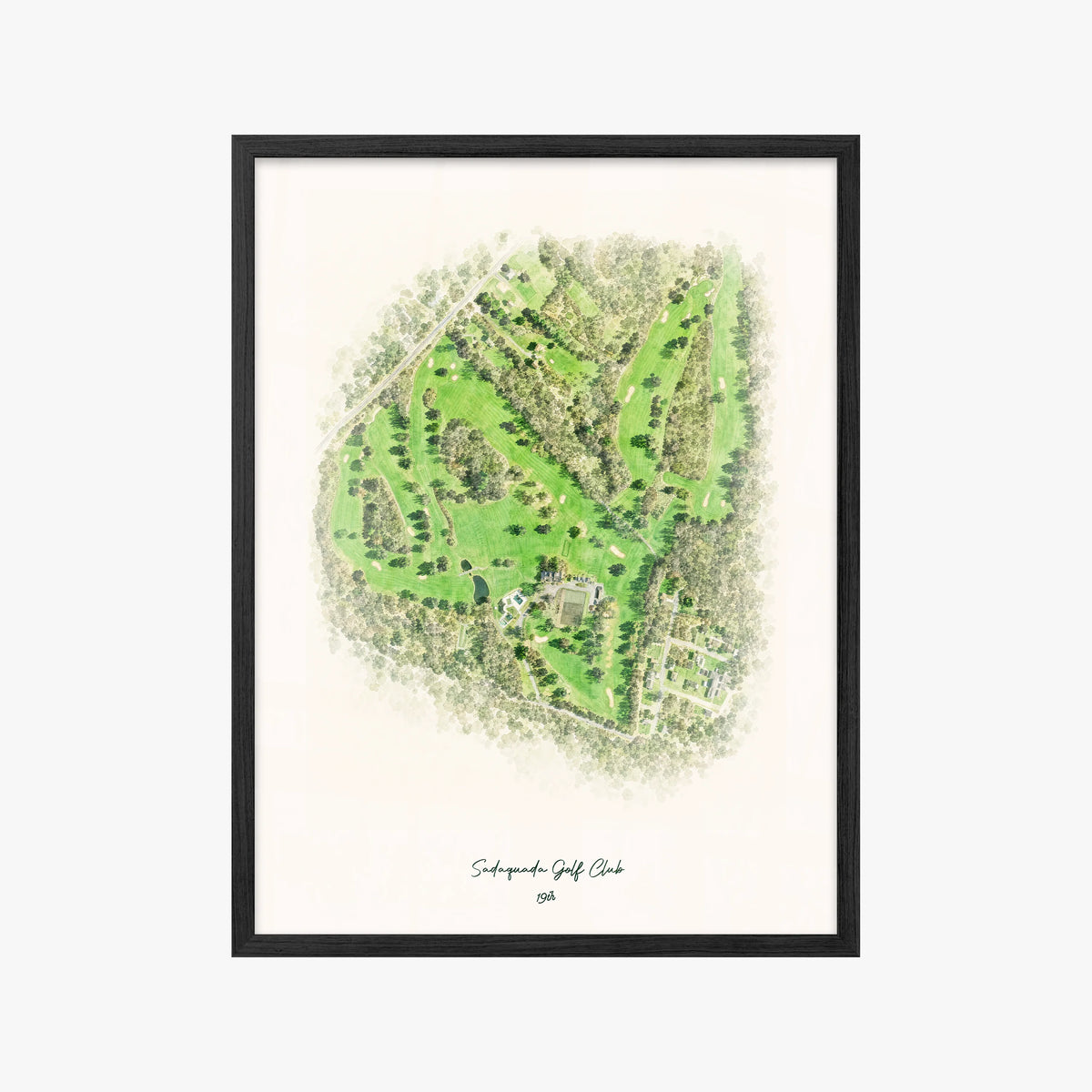 Sadaquada Golf Club black frame