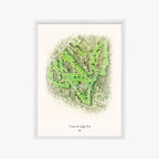 Sadaquada Golf Club white frame