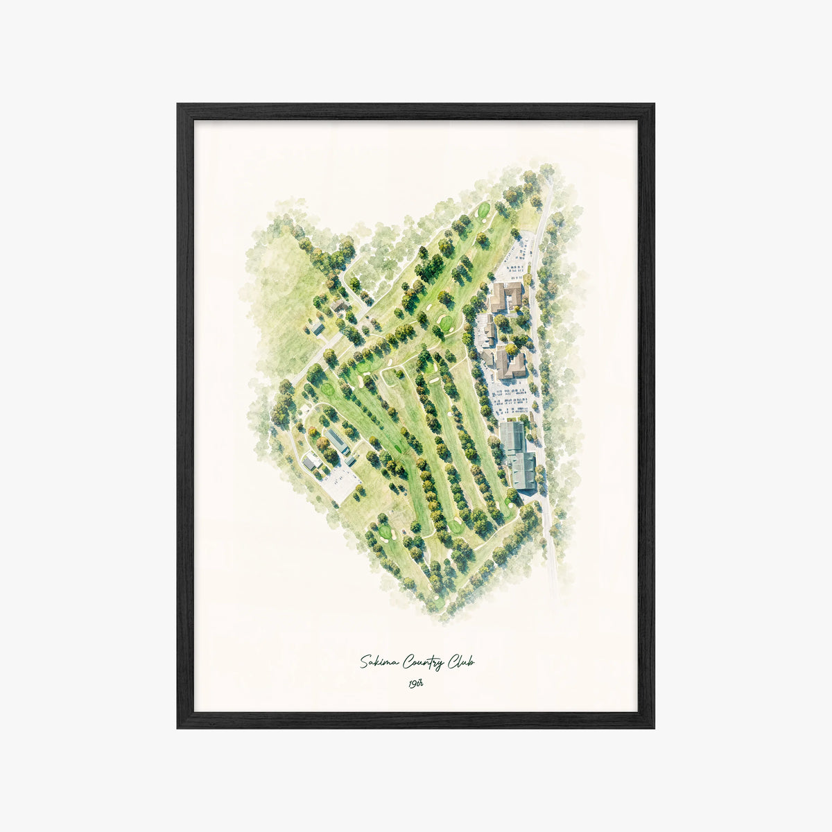 Sakima Country Club black frame