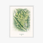 Salem Golf Club white frame