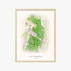 Salinas Fairways Golf Course wood frame