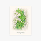 Salinas Fairways Golf Course printed artwork