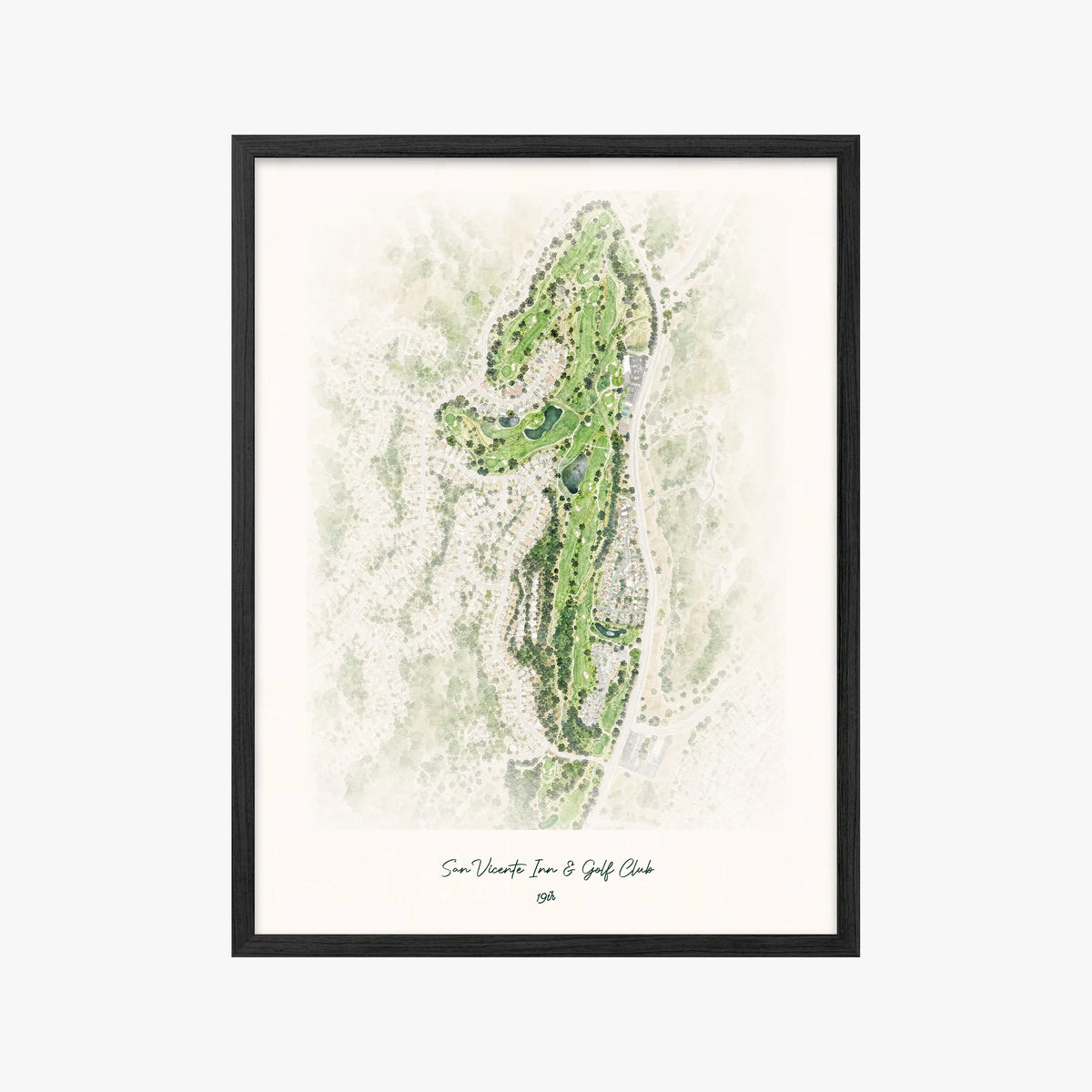 San Vicente Inn & Golf Club black frame