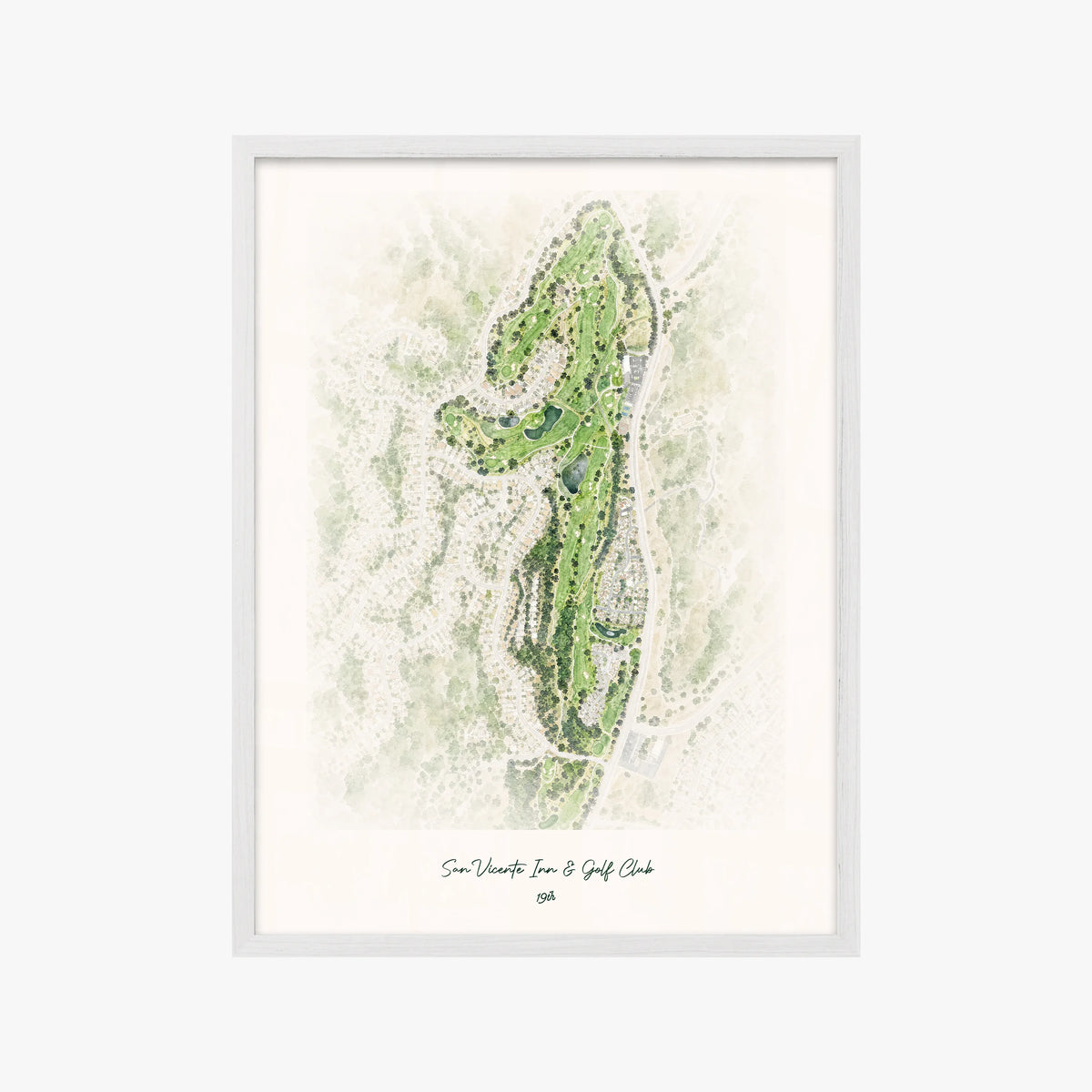 San Vicente Inn & Golf Club white frame