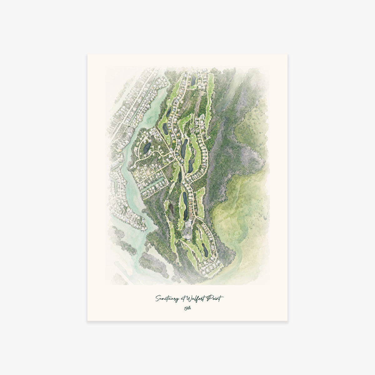 Sanctuary at Wulfert Point printed artwork