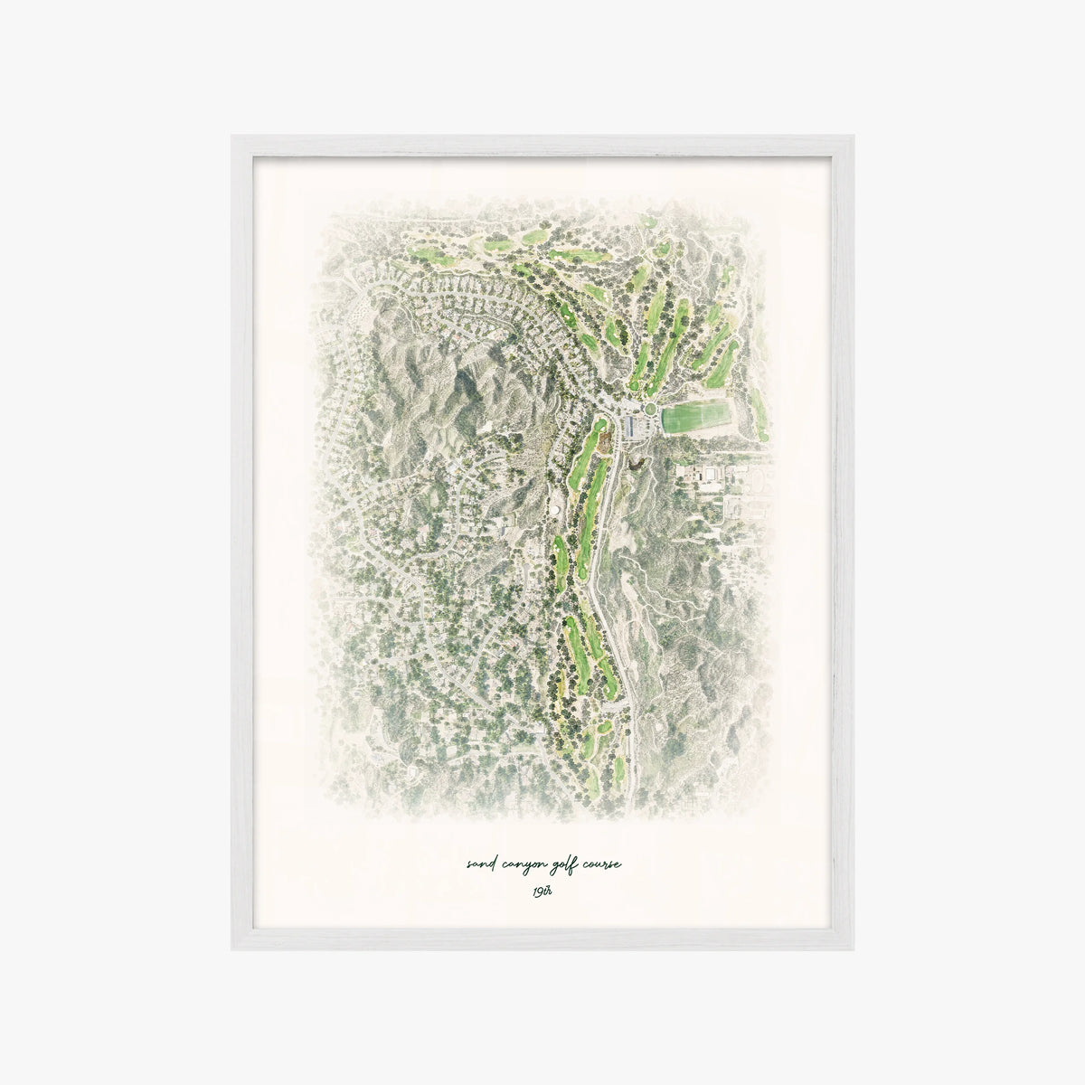 sand canyon golf course white frame