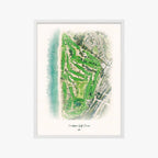 Sandpiper Golf Course white frame