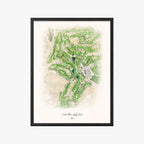 Santa Ana Golf Club black frame