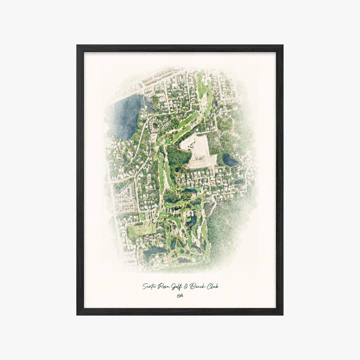 Santa Rosa Golf & Beach Club black frame