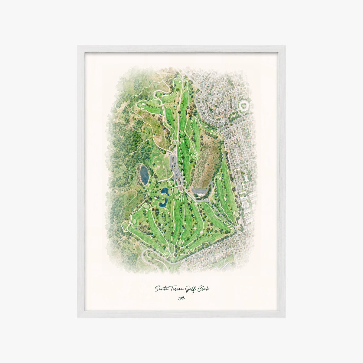 Santa Teresa Golf Club white frame