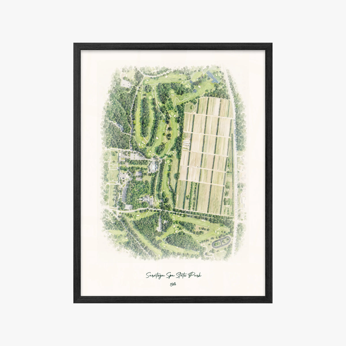 Saratoga Spa State Park black frame