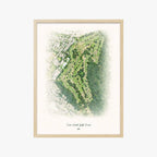 Saxon Woods Golf Course wood frame