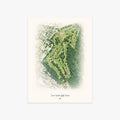 Saxon Woods Golf Course printed artwork