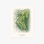 Saxon Woods Golf Course printed artwork