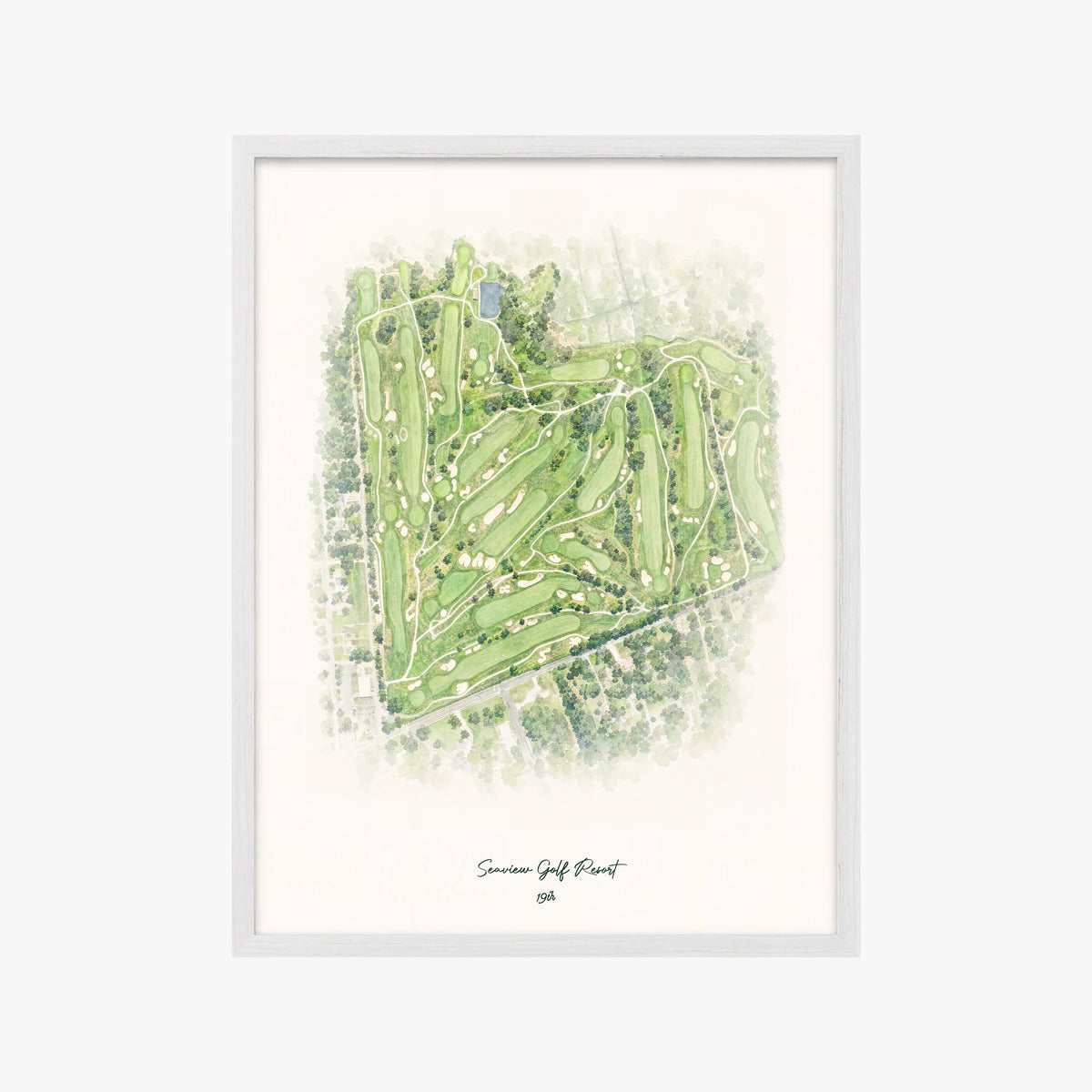 Seaview Golf Resort white frame