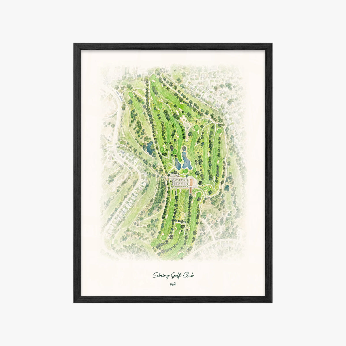 Sebring Golf Club black frame