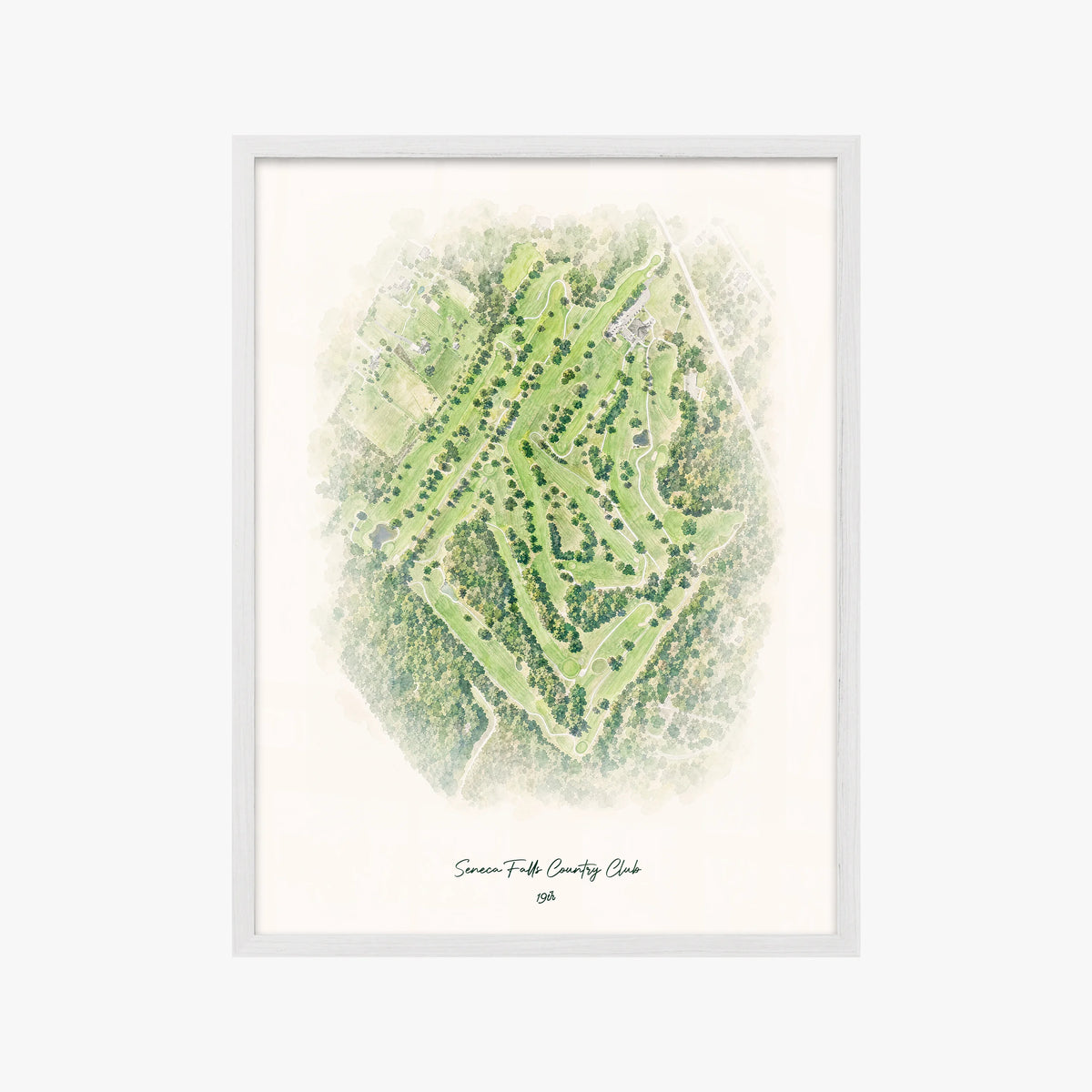 Seneca Falls Country Club white frame