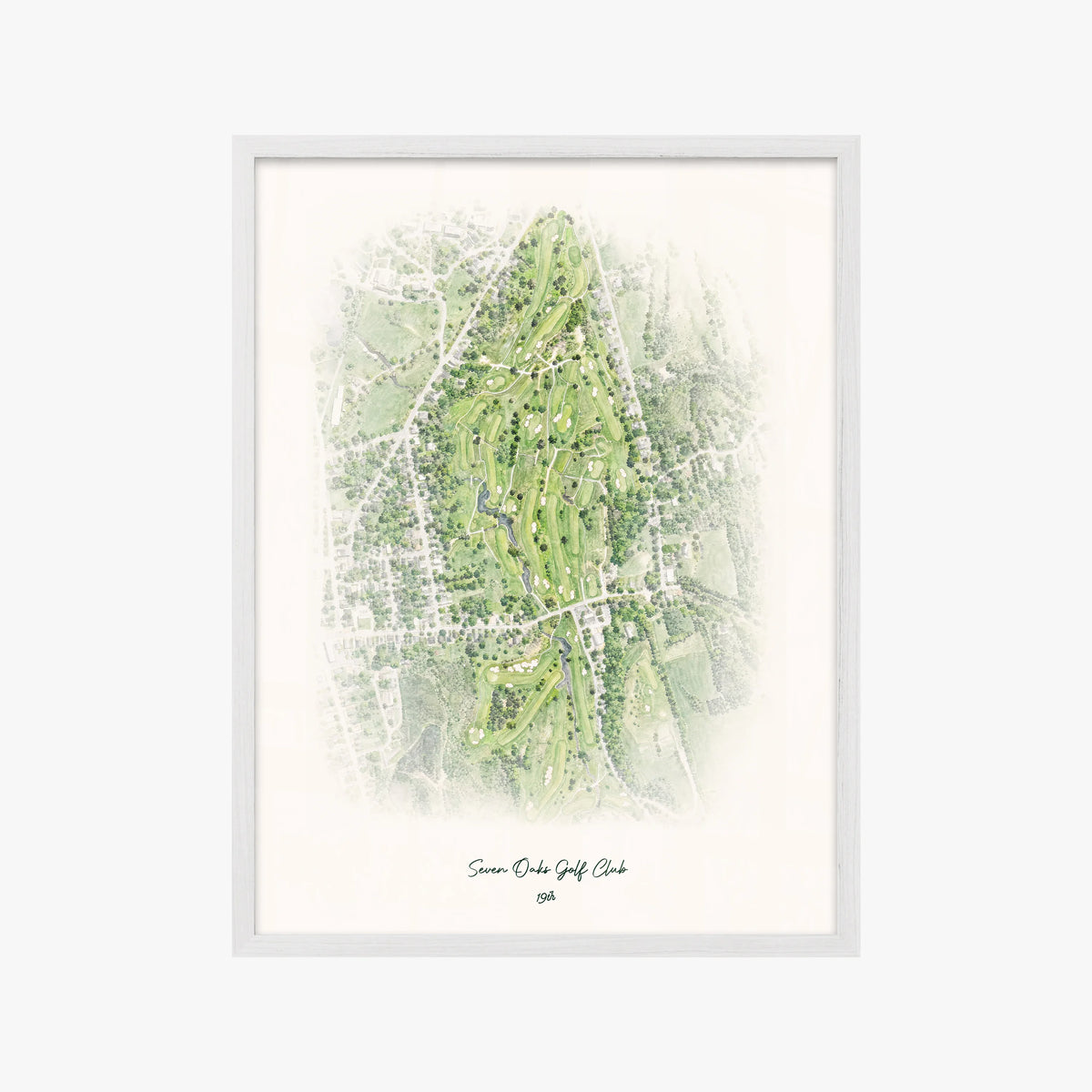 Seven Oaks Golf Club white frame