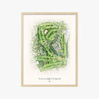 Shackamaxon Golf & Country Club wood frame