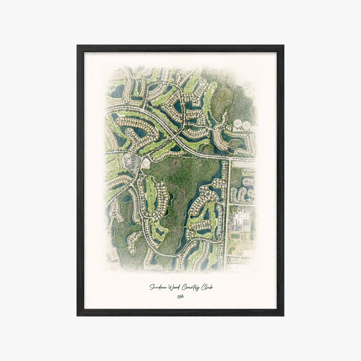 Shadow Wood Country Club black frame