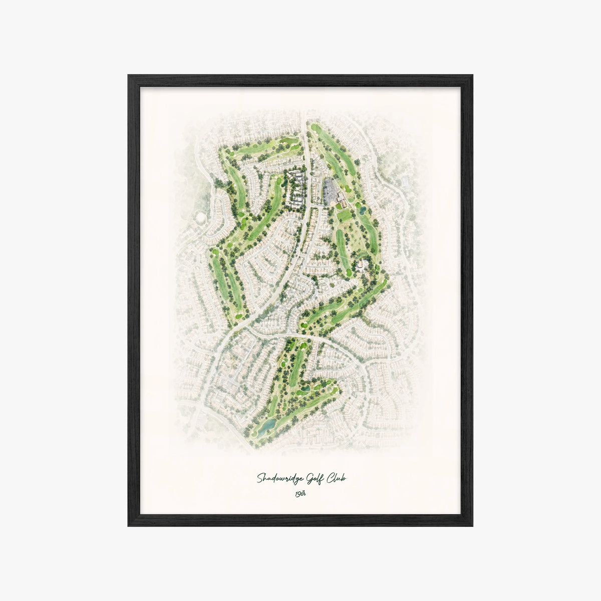 Shadowridge Golf Club black frame