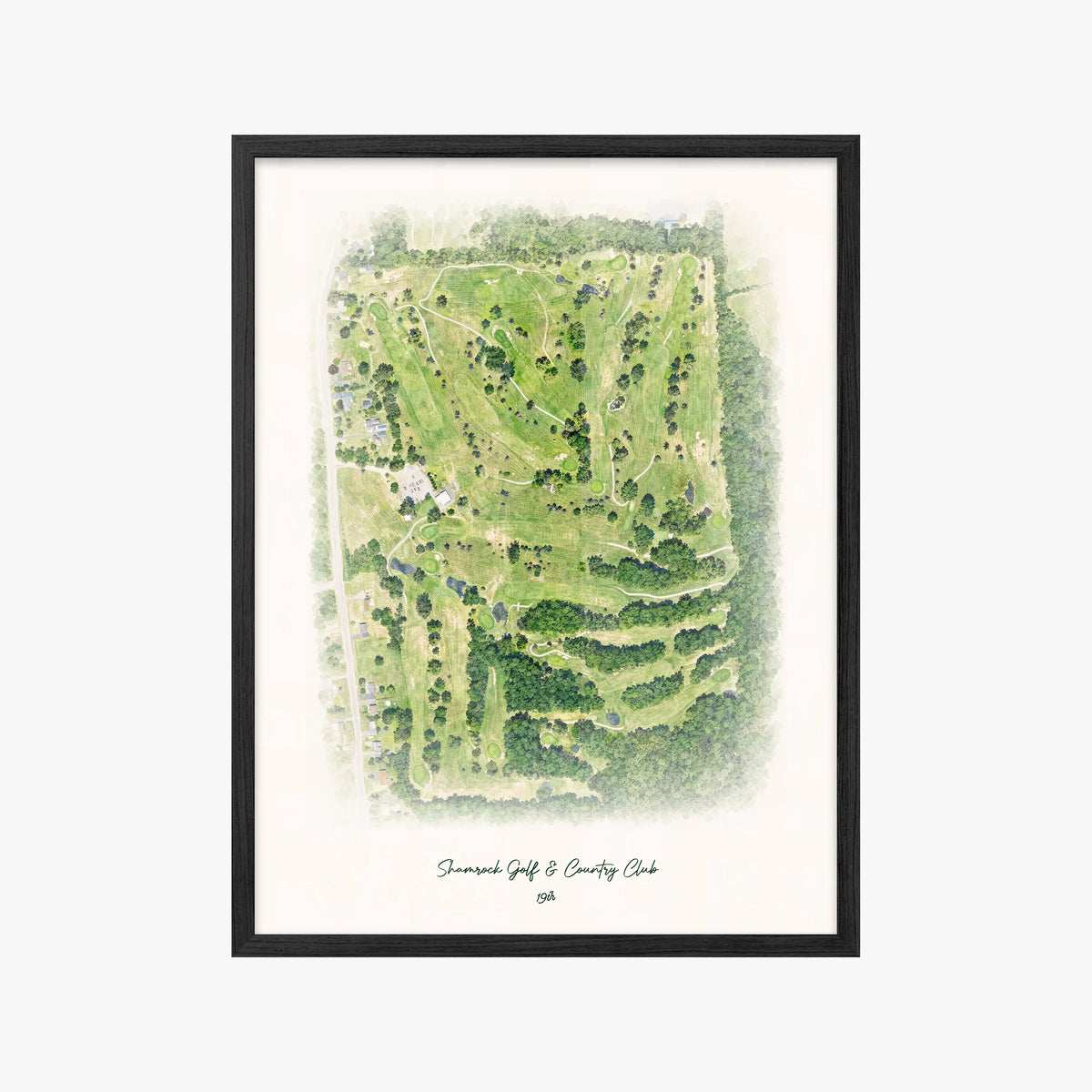 Shamrock Golf & Country Club black frame