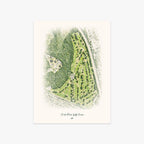 Shark River Golf Course printed artwork