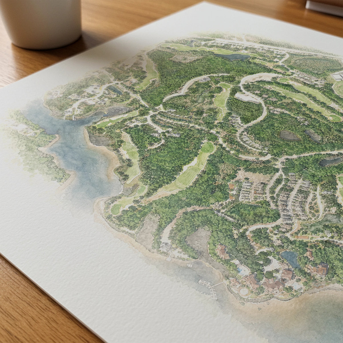 Shark's Tooth Golf Club mockup 4
