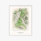 Sharp Park Golf Course white frame